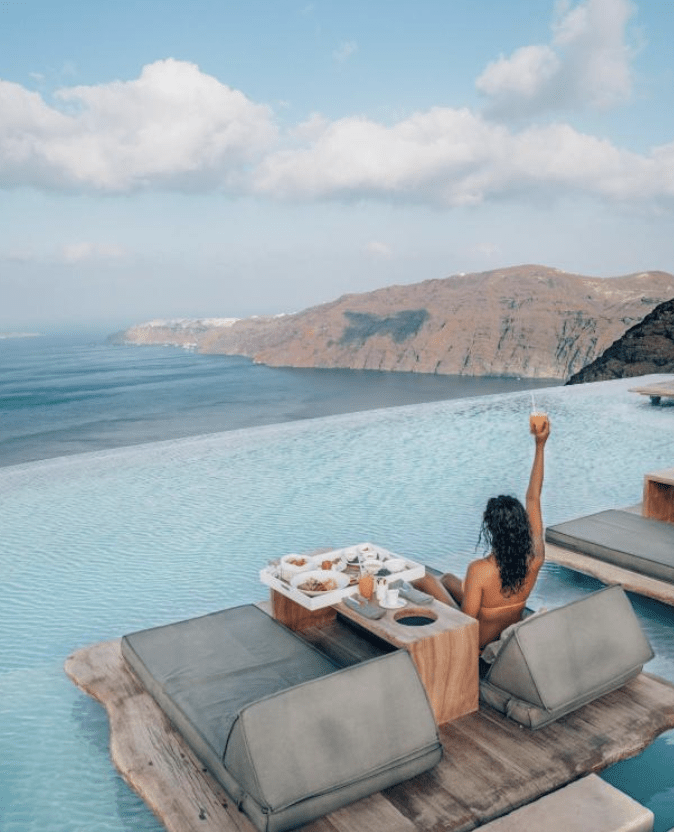 luxe hotels Santorini, mooie hotels Santorini, Santorini luxe hotel, Santorini mooi hotel, 